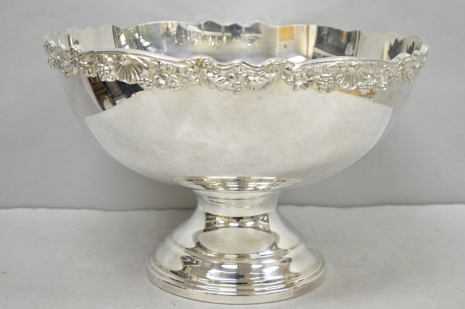 F.B. Rogers Victorian Silver Plated Bar Punch Bowl Ice Bucket Champagne Chiller