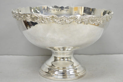 F.B. Rogers Victorian Silver Plated Bar Punch Bowl Ice Bucket Champagne Chiller