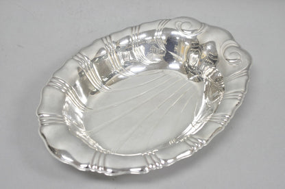 Vintage Rogers Bros "Neptune" 9312 Silver Plated Clam Shell Candy Dish Bowl