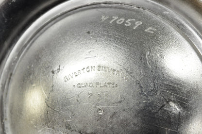 Antique Victorian Silver Plated Lidded Soup Tureen by Riverton Silver Co.