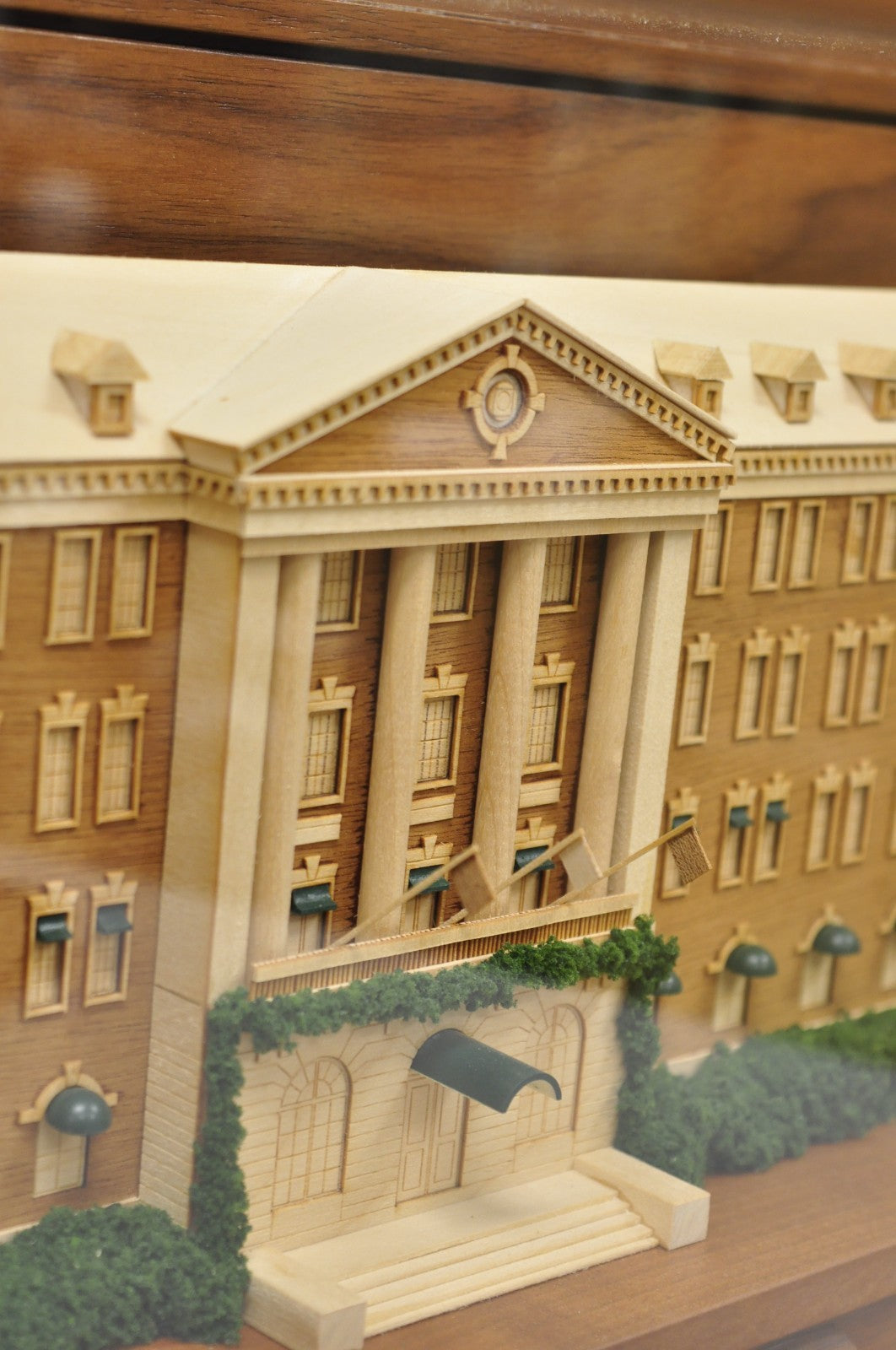 The Culinary Institute of America Mixed Wood Award Model for Dr John Connolly