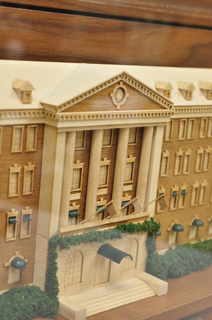 The Culinary Institute of America Mixed Wood Award Model for Dr John Connolly