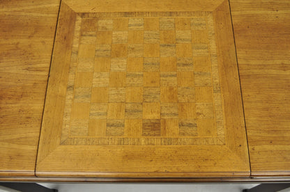 Vintage John Widdicomb Mid Century Modern Campaign Style Chess Game Table