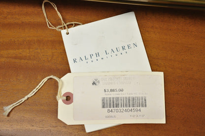 Ralph Lauren Noble Estate French Louis XV Mahogany One Drawer End Table - a Pair