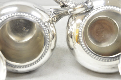 Antique Reed & Barton 4090 Silver Plated Victorian Tea Service  - 5 Pc Set