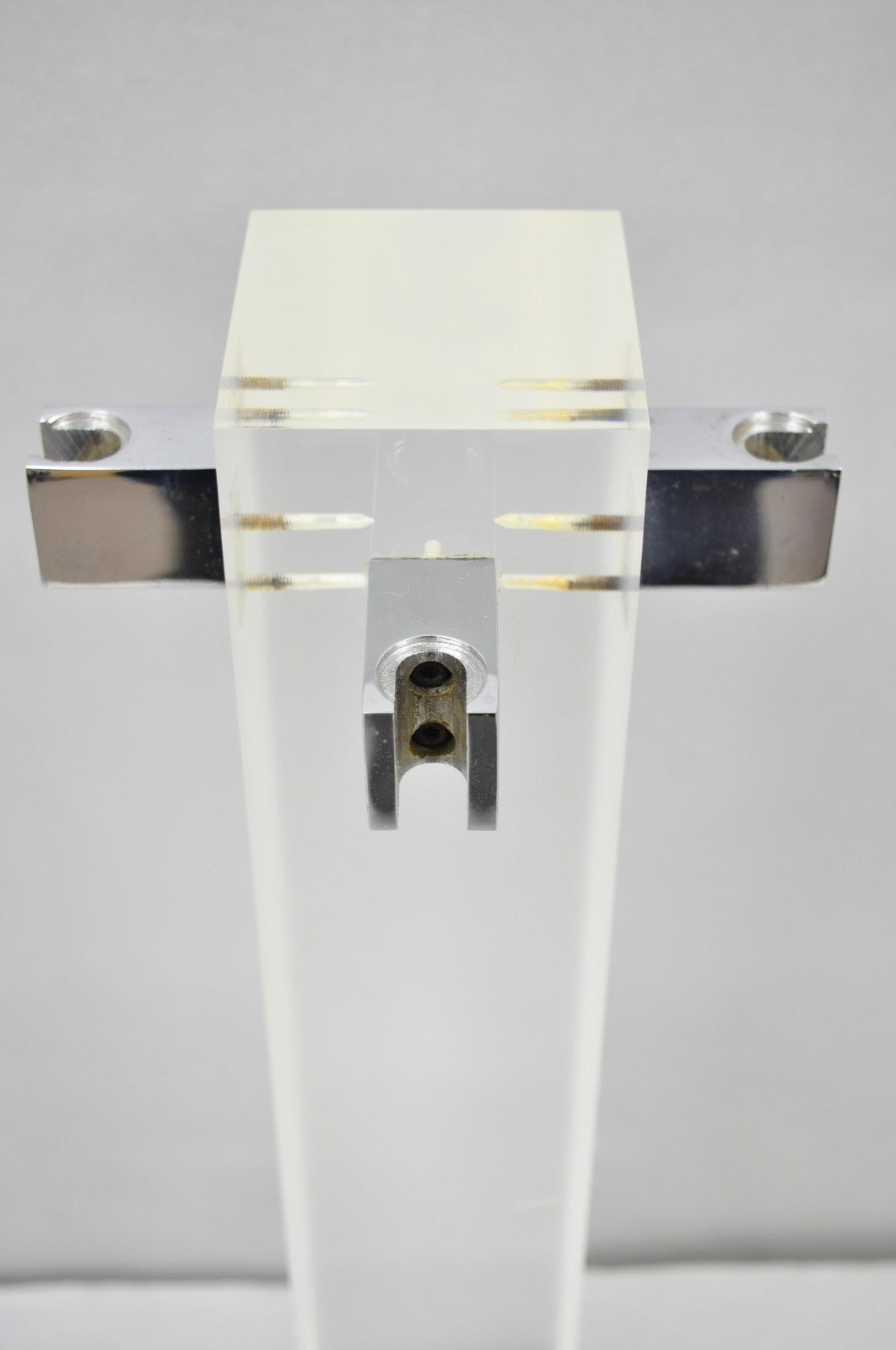 Danny Alessandro Albrizzi Vintage Modernist Lucite & Chrome Fireplace Tool Set