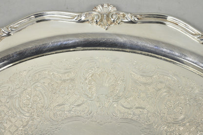 Vintage Reed & Barton 05600 Regent Victorian Silver Plated Serving Platter Tray