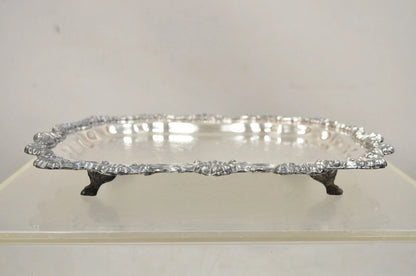 Vintage FB Rogers 6720 Victorian Style Silver Plated Small Serving Dish Platter