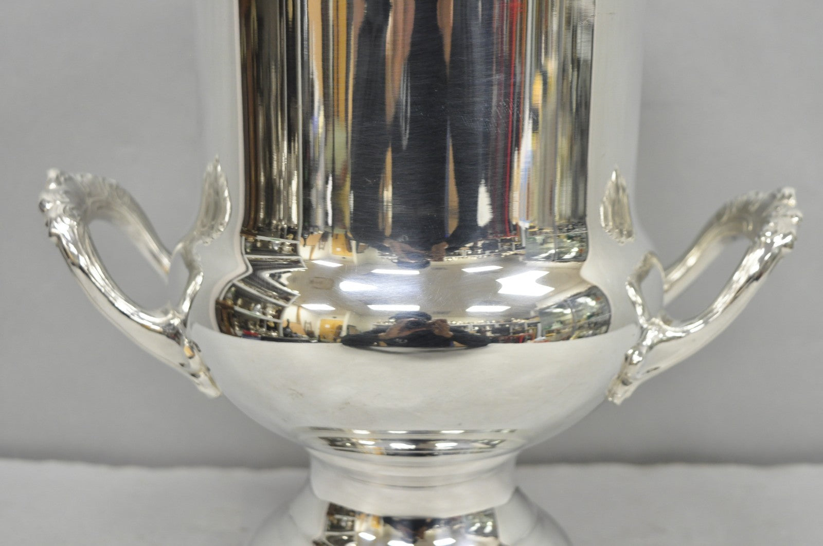 Vintage Newport Gorham Silver Plated Trophy Cup Urn Champagne Chiller Ice Bucket