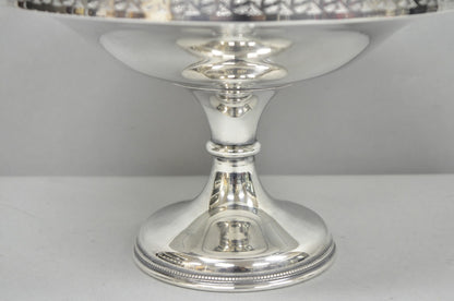 Vintage Barker Ellis England Silver Plated Pedestal Compote Tazza Candy Dish