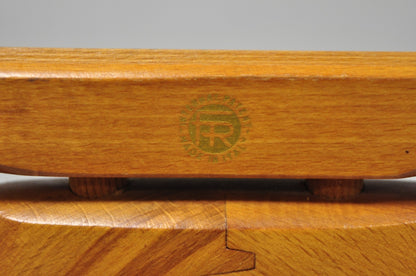 Vintage Fratelli Reguitti Italian X-Form Beech Wood Gentleman's Clothing Valet