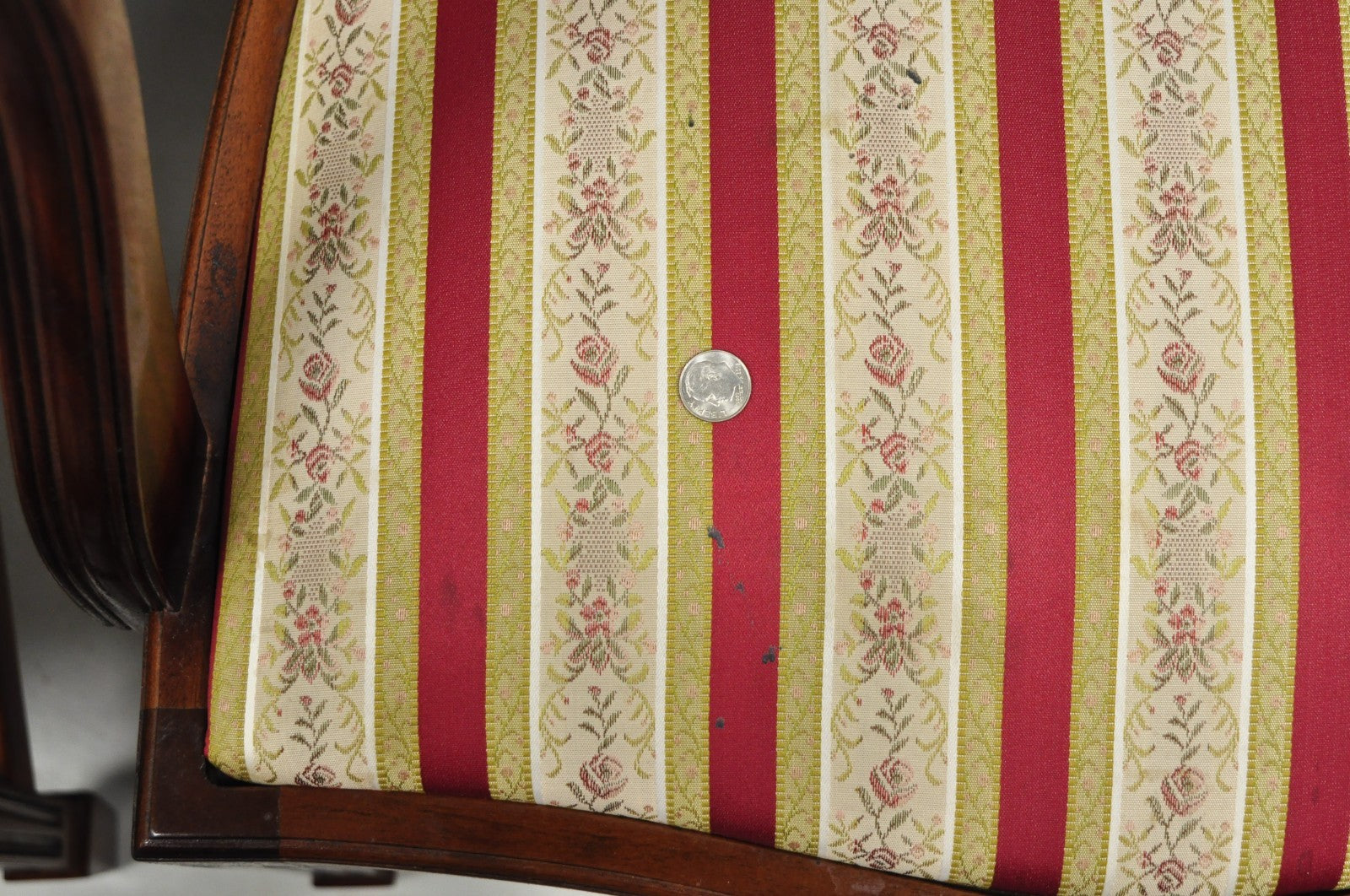 Vintage Sheraton Federal Mahogany Shield Back Dining Room Chairs - Set of 6