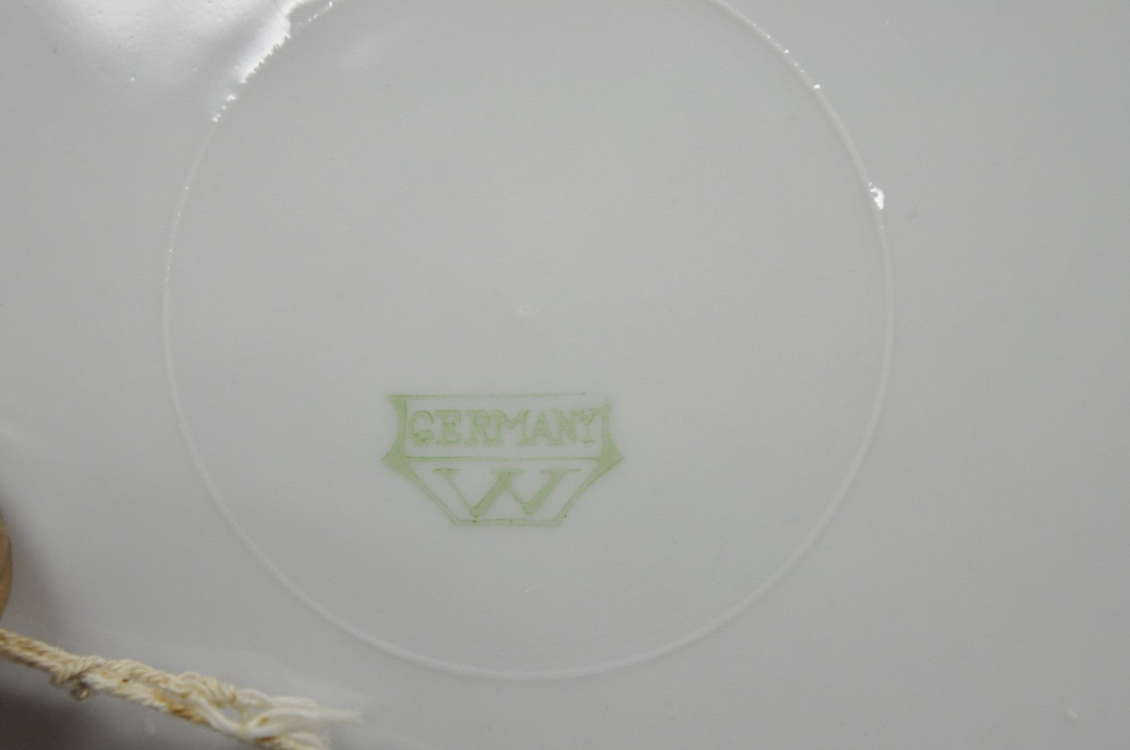 Schumann Bavaria Germany Victorian Reticulated Floral Roses 8.5" Plates  - 6 Pcs