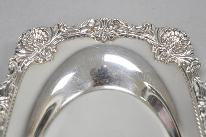 Vintage Victorian Sir Christopher by Wallace Silver Plated Gravy Boat Underplate