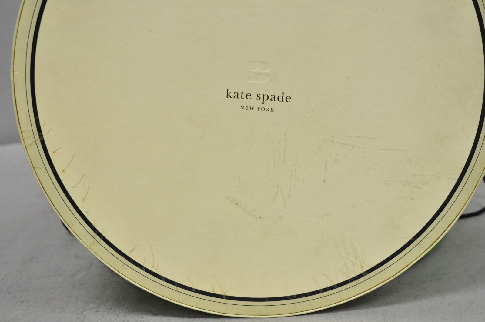 Kate Spade Lenox Collins Stripe Demitasse Espresso Cup & Saucer NIB - Set of 4