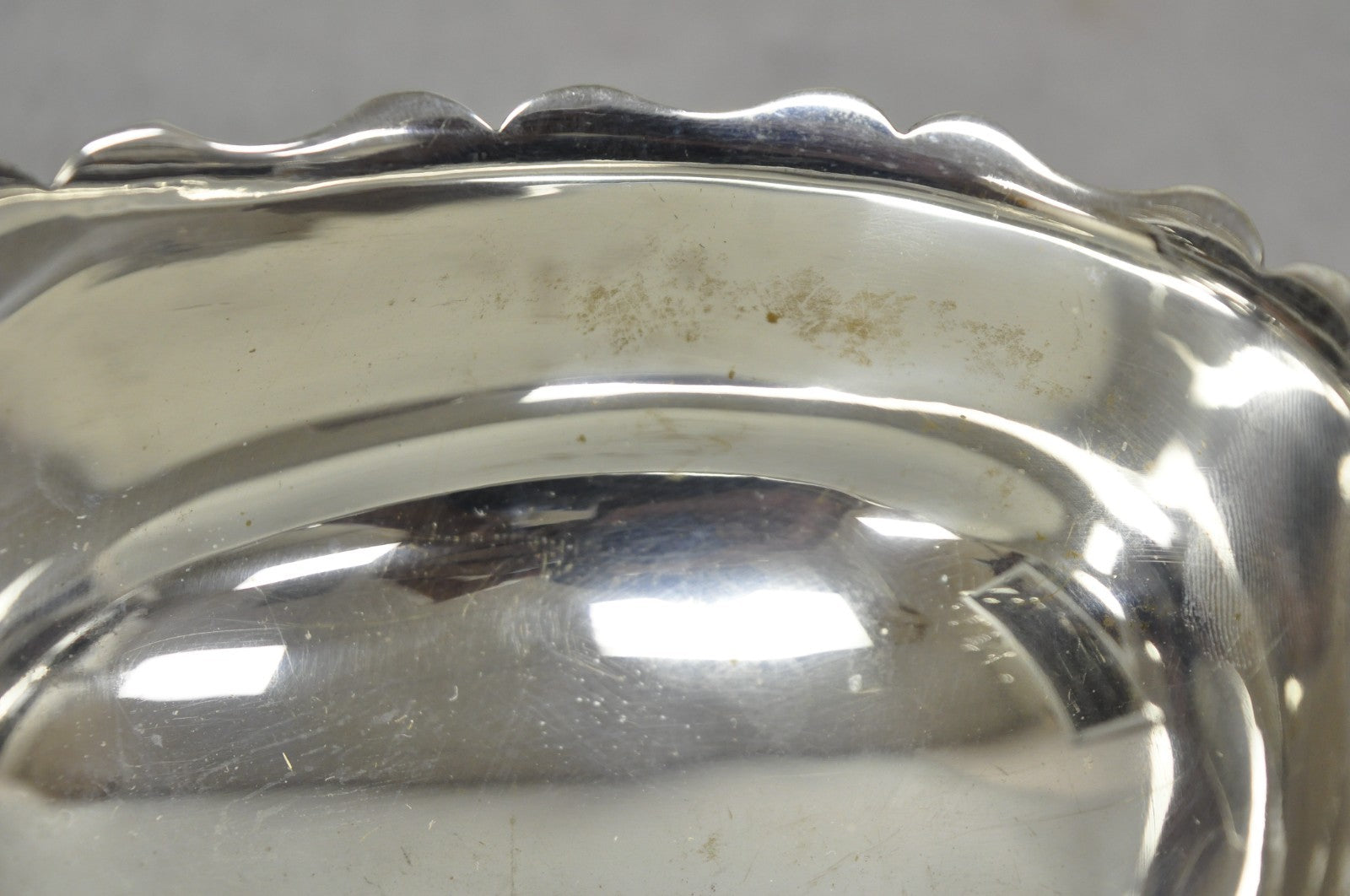Vintage Victorian Style Silver Plated Footed Gravy Sauce Boat With Handle