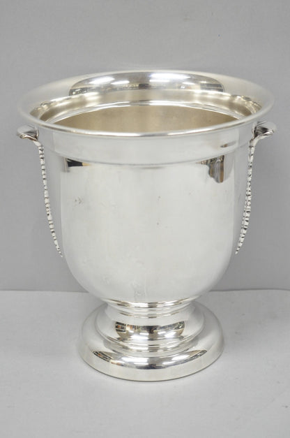 Vintage Sheffield English Regency Silver Plated Champagne Chiller Ice Bucket