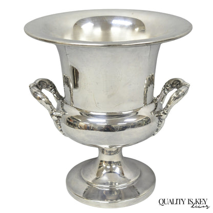 Vintage Bristol Silver Plated Trophy Cup Urn Champagne Chiller Bar Ice Bucket