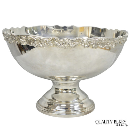 F.B. Rogers Victorian Silver Plated Bar Punch Bowl Ice Bucket Champagne Chiller