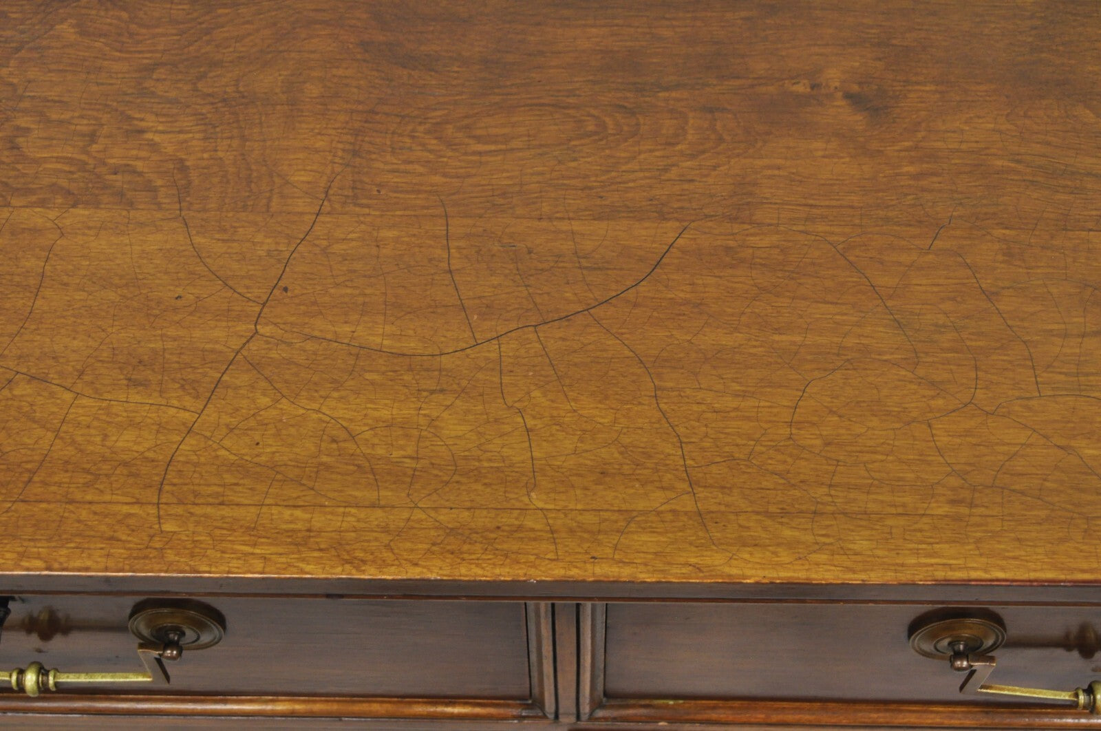 Vintage French Hollywood Regency Custom Walnut Tall Chest Highboy Dresser