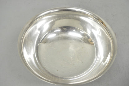 Vintage Mid Century Modern Gorham YC780 8" Silver Plated Serving Bowl (B)