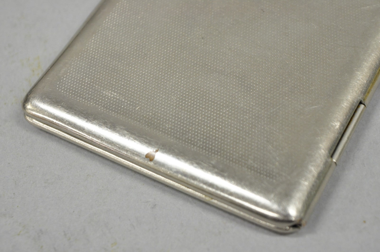 Vintage Art Deco Silver Plated Elegant Cigarette Case Holder Made in England