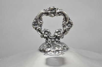 Vintage Sheffield Victorian Silver Plated Large Warmer Chafing Serving Dish