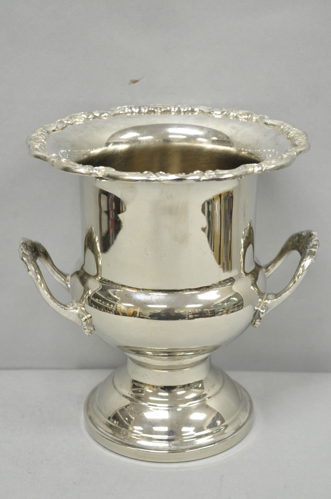 Vintage Gorham Silver Plated Brass Trophy Cup Urn Champagne Chiller Ice Bucket