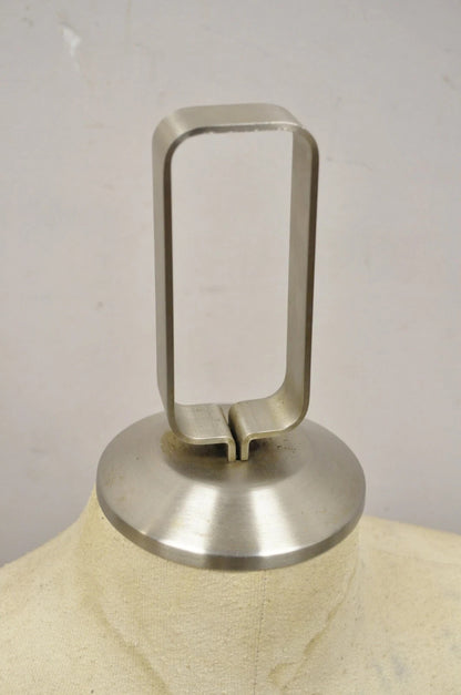 Counter Top Torso Dress Form Mannequin on Revolving Pedestal Base