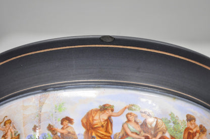 Ceramiche Florentine Italian Neoclassicall Terracotta Pottery Compote Dish, Pair