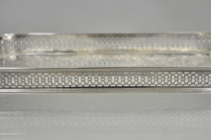 Vintage Wallace 335 Victorian Silver Plated Small Whatnot Trinket Dish Tray