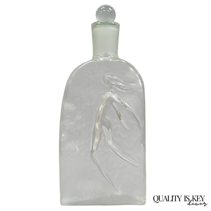Vintage Large 14" Glass Dummy Bottle “Fleur d’ Eau” by Rochas Perfume Display