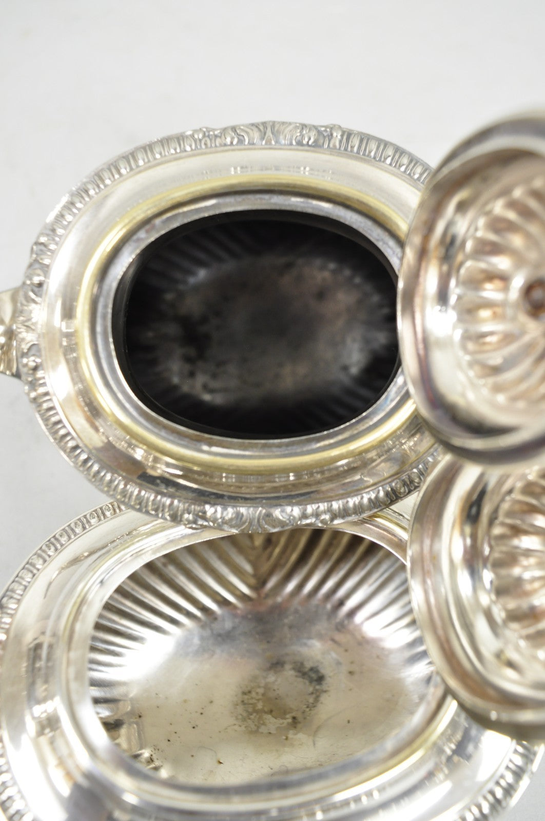 Vintage Reed & Barton Sulgrave Manor Edwardian Silver Plated Tea Set - 4 Pc Set