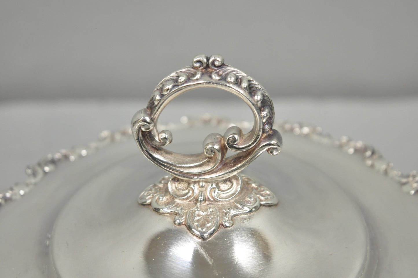 Antique Victorian Silver Plated Lidded Soup Tureen by Riverton Silver Co.