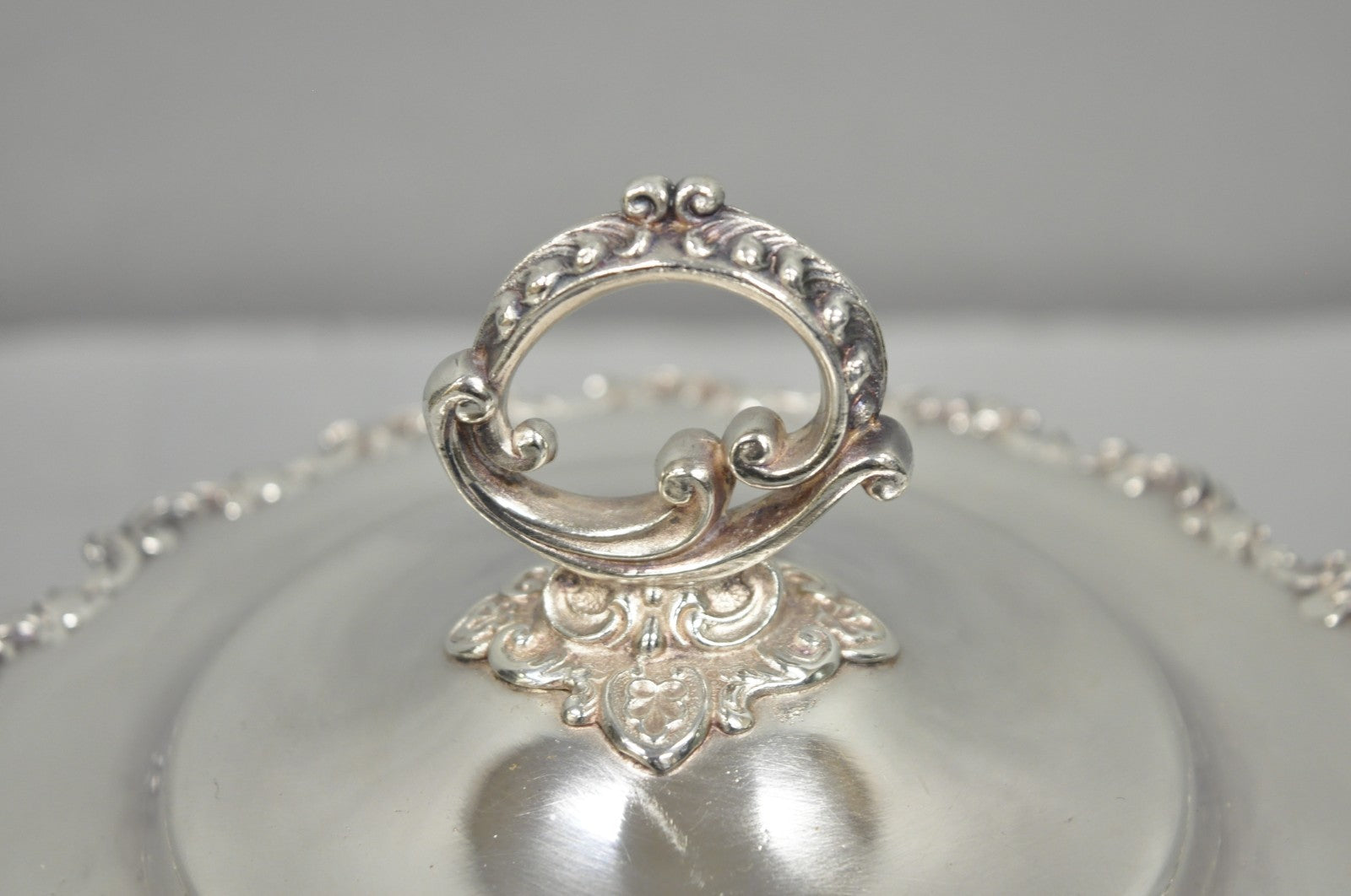 Antique Victorian Silver Plated Lidded Soup Tureen by Riverton Silver Co.