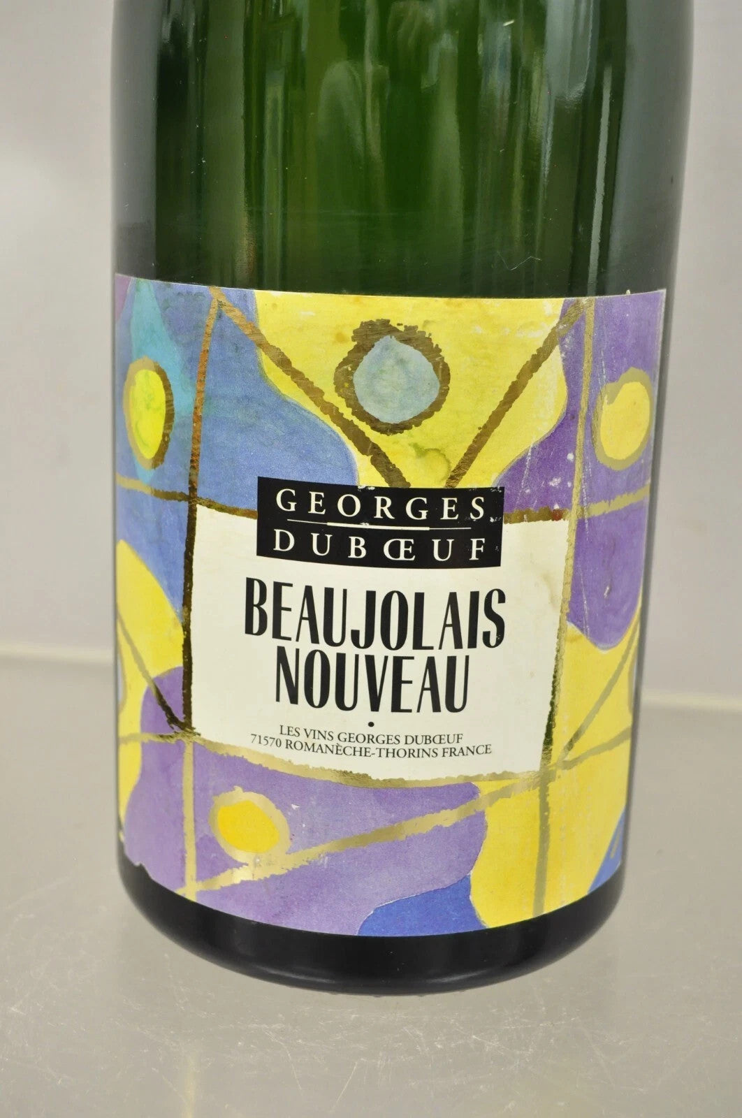 2004 George Duboeuf Beaujolais Nouveau Vtg Display Dummy Wine Champagne Bottle