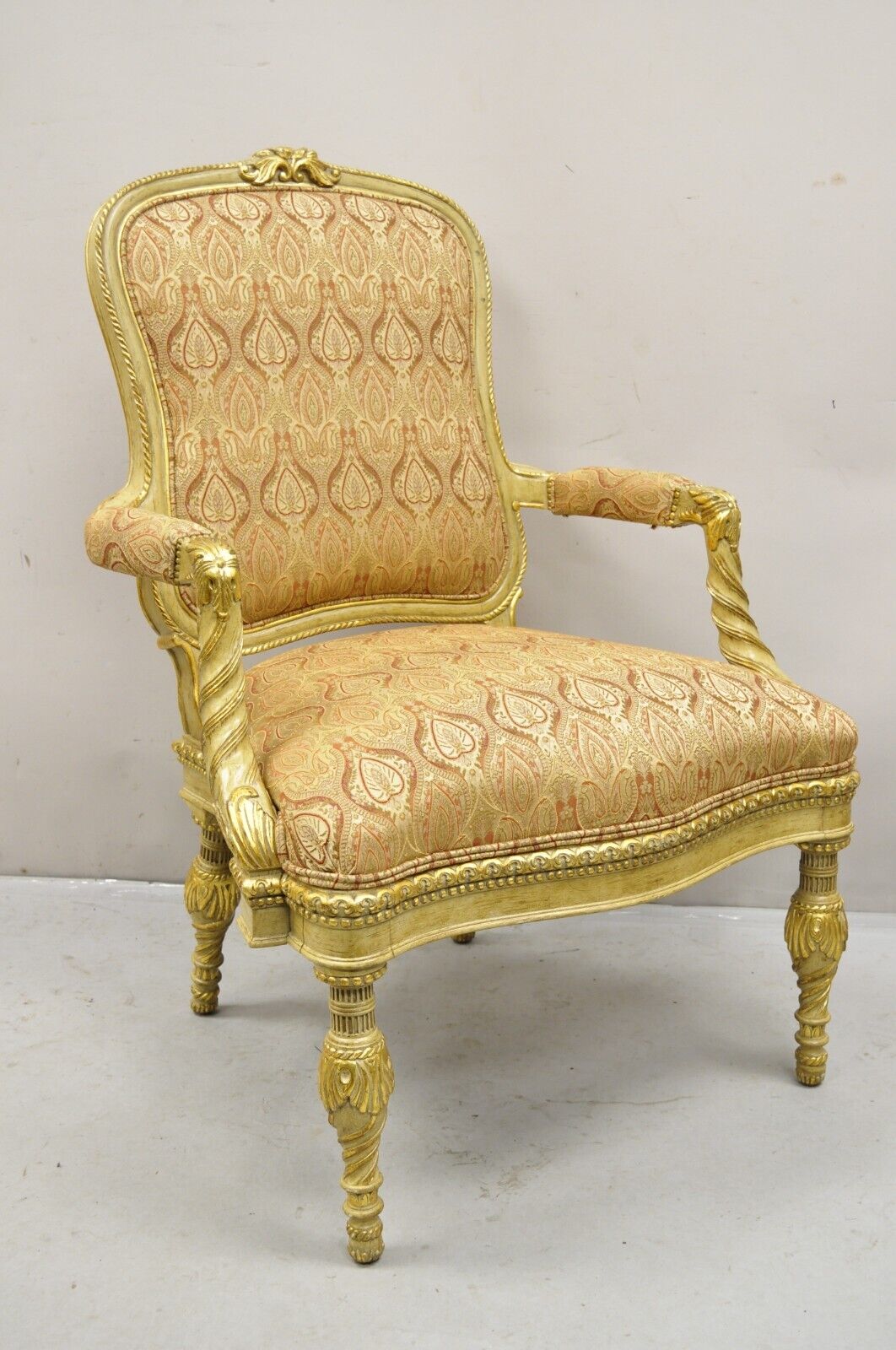 Oscar de la Renta Home Century Furniture Italian Neoclassical Style Armchair