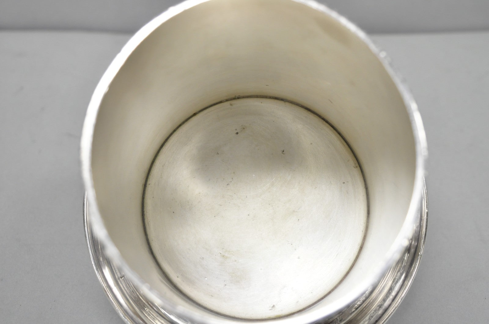 Vintage Viners of Sheffield English Regency Silver Plated Wine Bottle Coaster