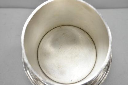 Vintage Viners of Sheffield English Regency Silver Plated Wine Bottle Coaster