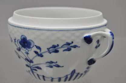 Bing and Grondahl B&G Kjøbenhavn 302 Butterfly Lace Blue Sugar Bowl