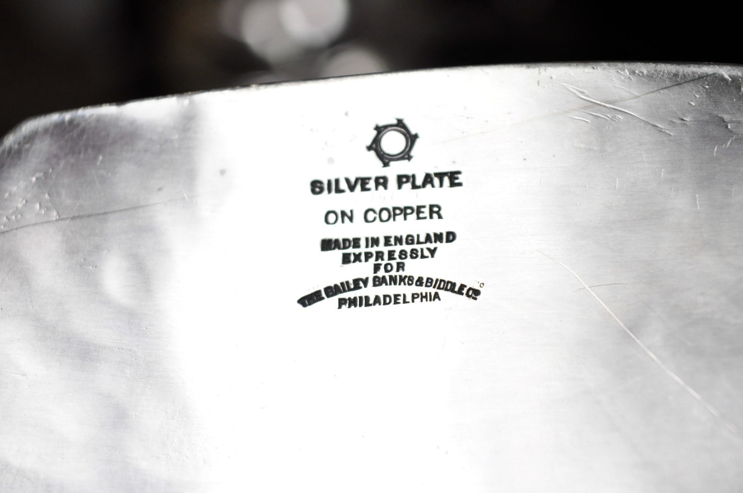 Antique Bailey Banks & Biddle English Edwardian Silver Plated Tea Set - 4 Pcs