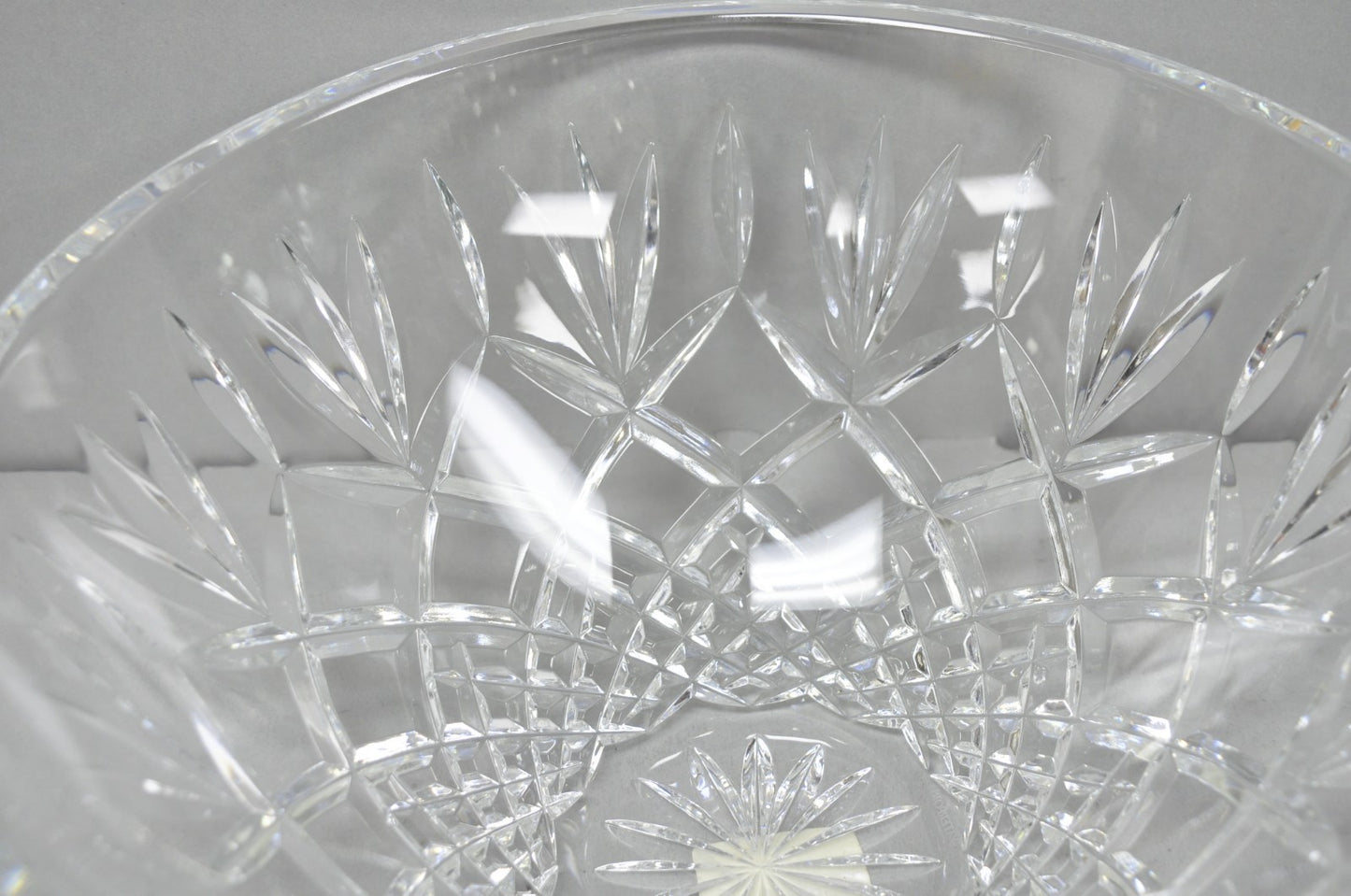 Waterford Cut Crystal Lead Glass 10" Centerpiece "Gallagher" Bowl 158709