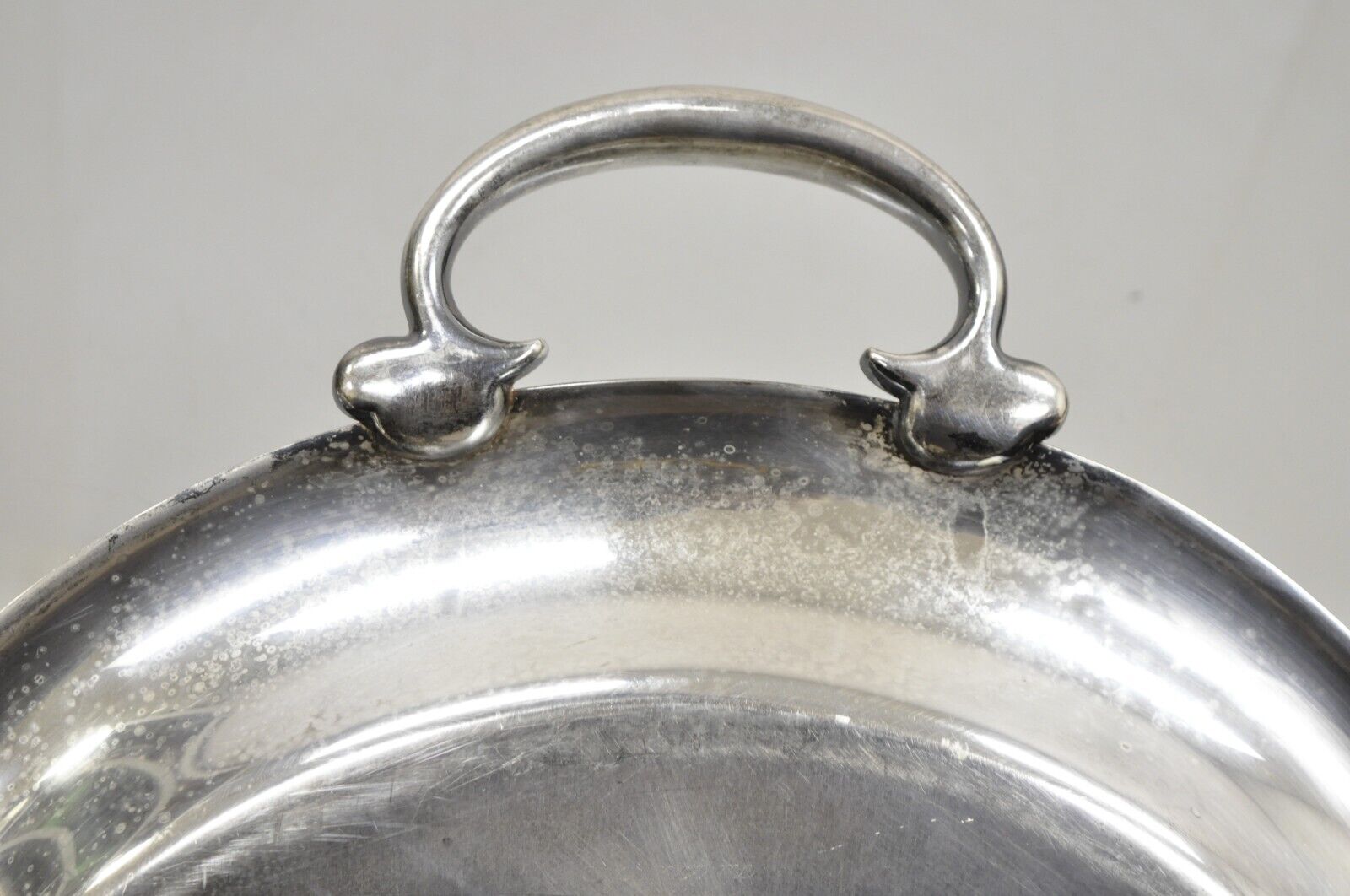 Vintage 1847 Rogers Bros. "Springtime" Silver Plated Oval Serving Platter Tray