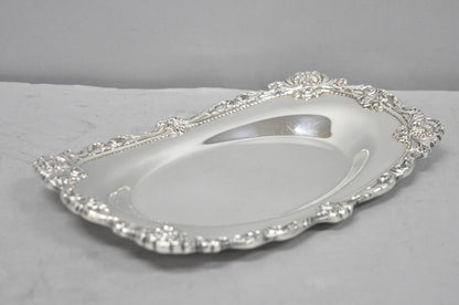 Vintage Victorian Sir Christopher by Wallace Silver Plated Gravy Boat Underplate