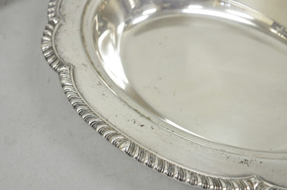 Vintage Sheffield Victorian Silver Plated Covered Vegetable Serving Dish