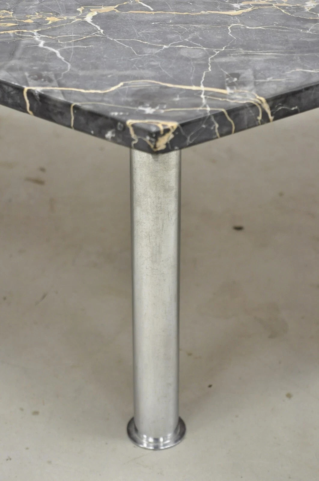 Vintage Custom Heart Shaped Italian Marble Top Hollywood Regency Coffee Table