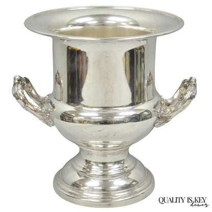 Pilgrim Silver Plated Victorian Trophy Cup Urn Bar Champagne Chiller Ice Bucket