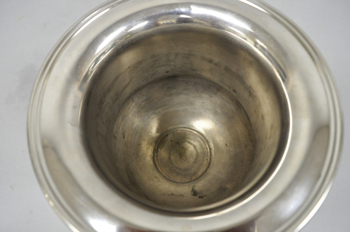 Vintage Victorian Silver Plated Trophy Cup Urn Champagne Wine Chiller Ice Bucket