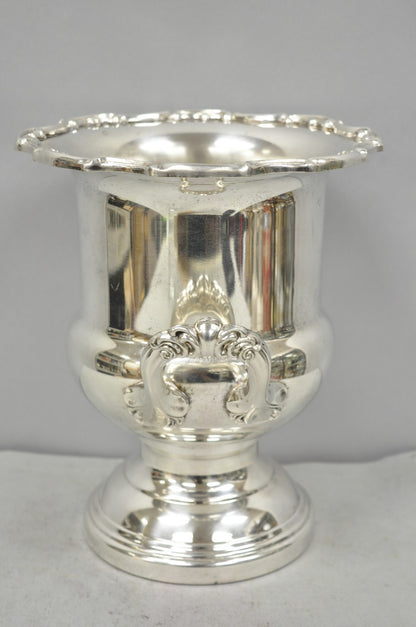 Vintage Leonard Silver Plated Trophy Cup Urn Champagne Chiller Bar Ice Bucket
