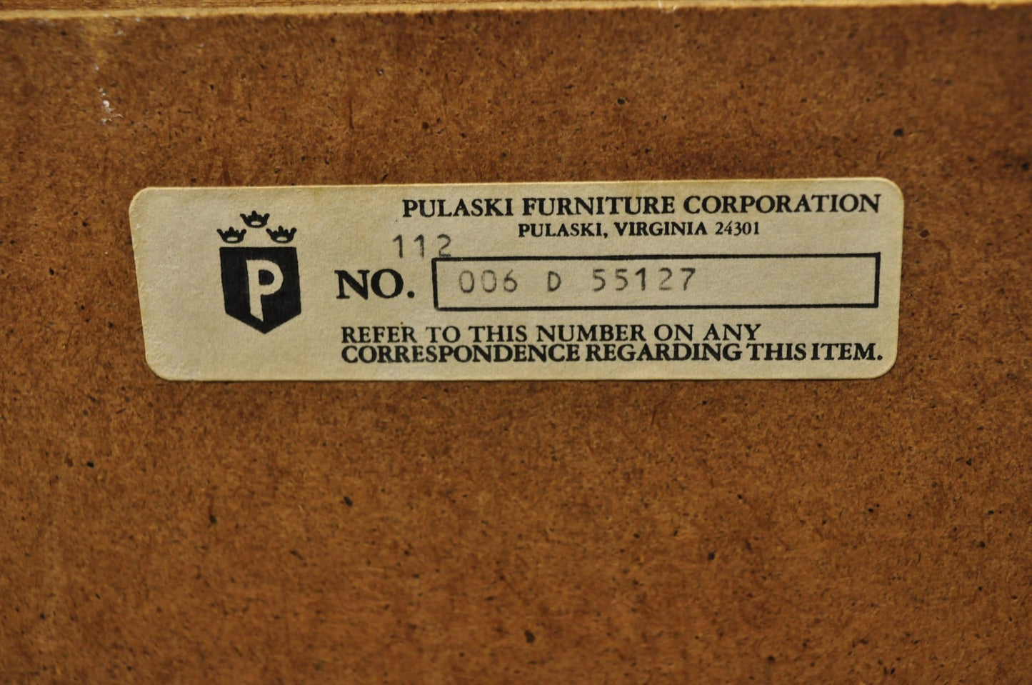 Pulaski Sagamore Hill Victorian Cherry Wood Marble Top Commode Nightstand Chest